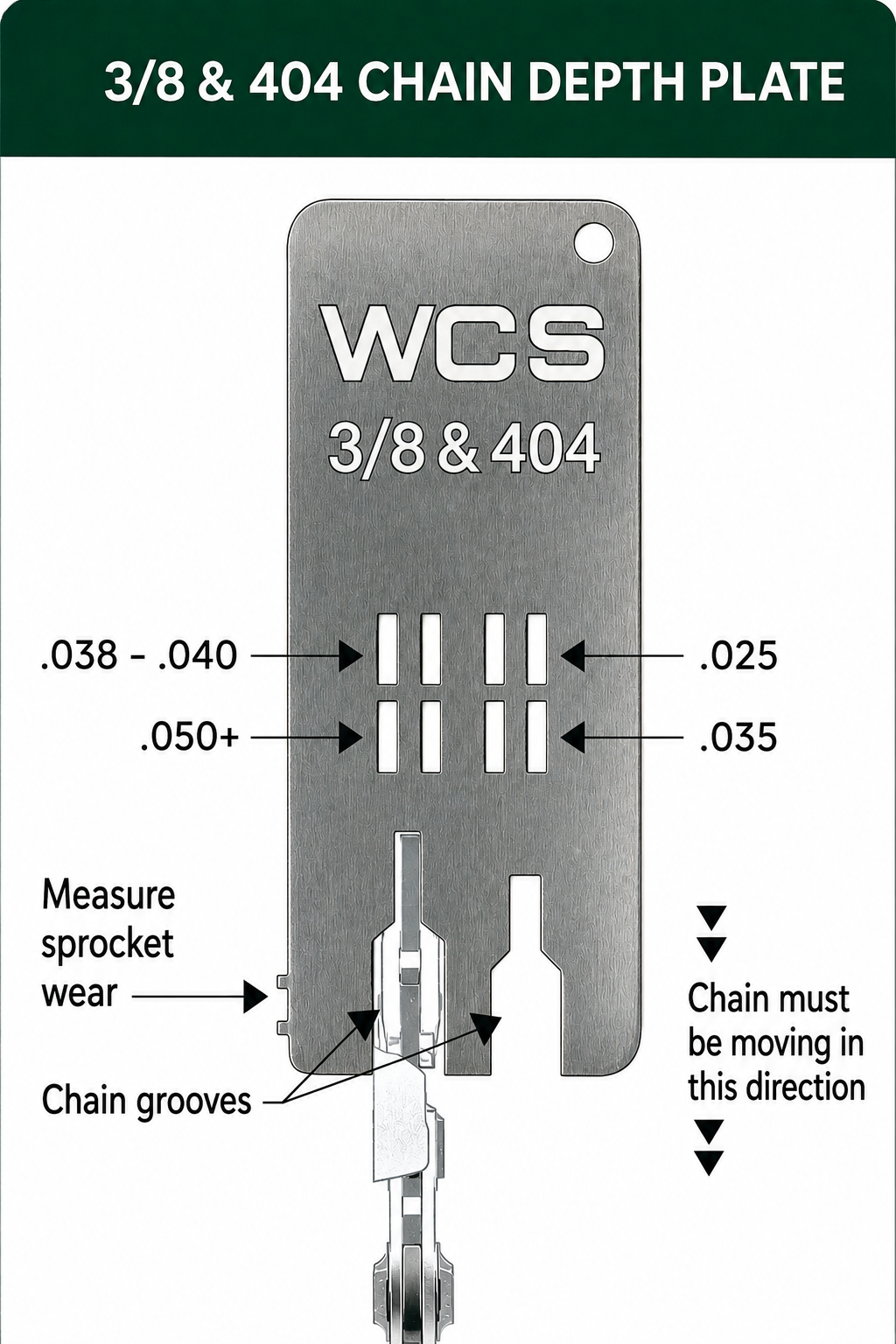 Depth Plate
