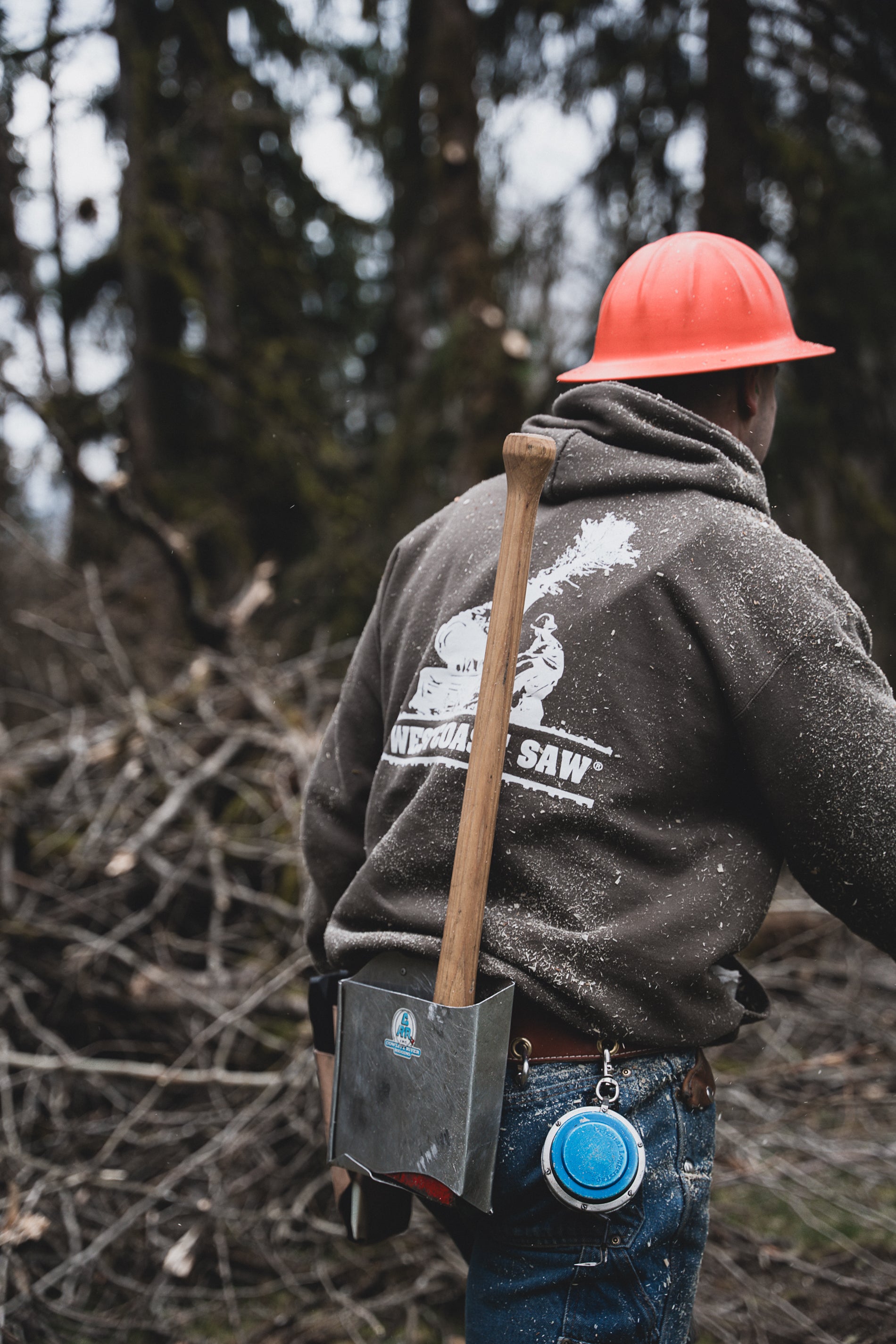 Westcoast Saw Logo Hooded Sweatshirt
