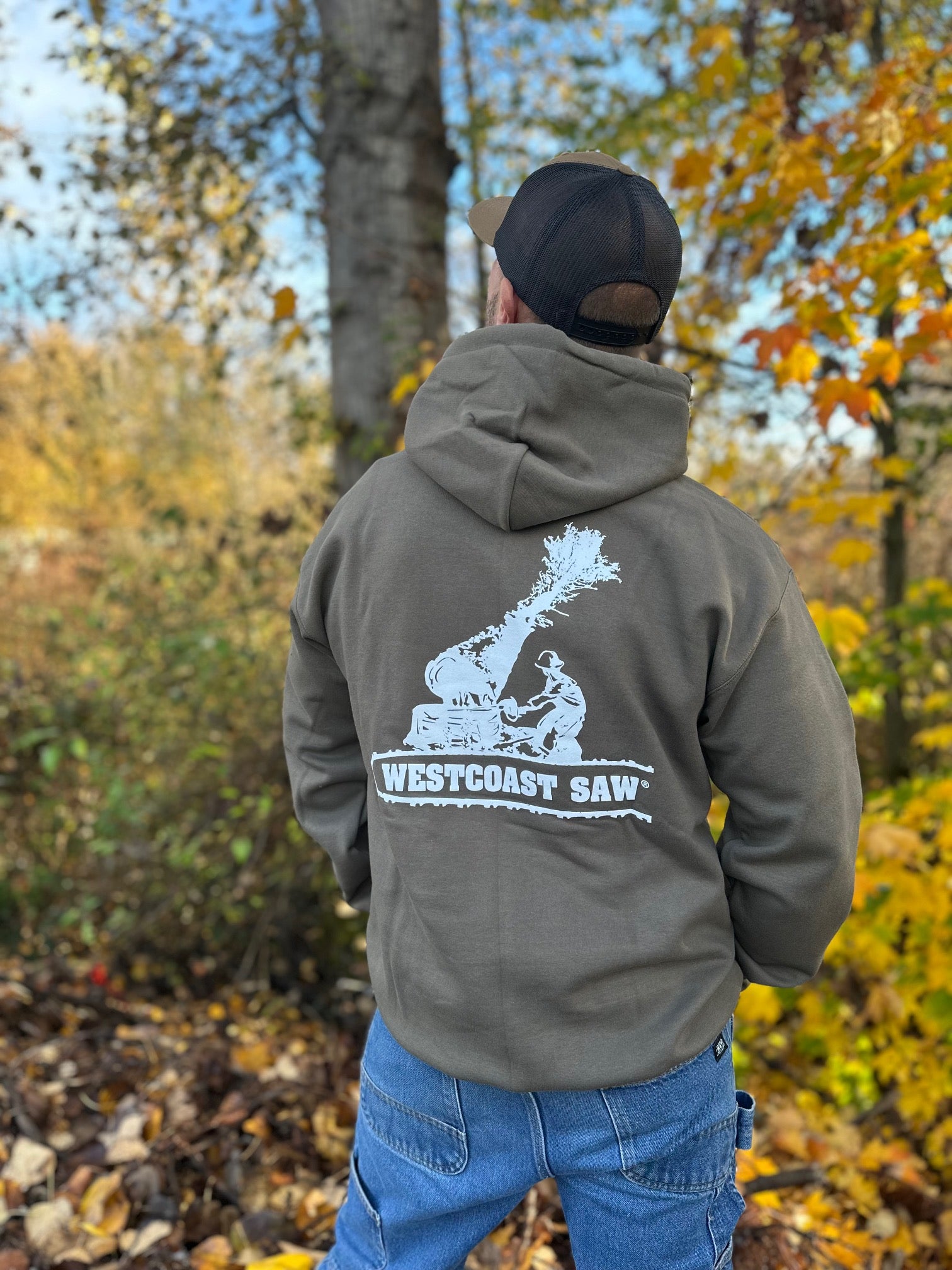 Westcoast Saw Logo Hooded Sweatshirt
