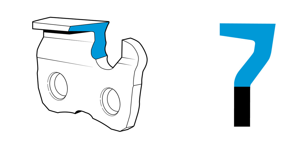 OREGON 75EXL (3/8" X .063) ROUND CHISEL FULL COMP CHAIN