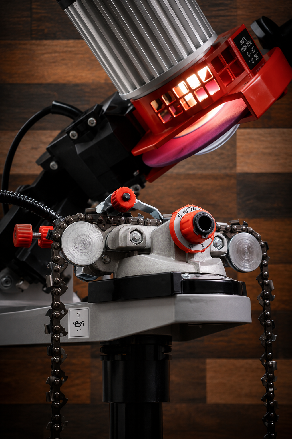 Oregon® 620 Series Chain Grinder w/ Hydraulic Assist