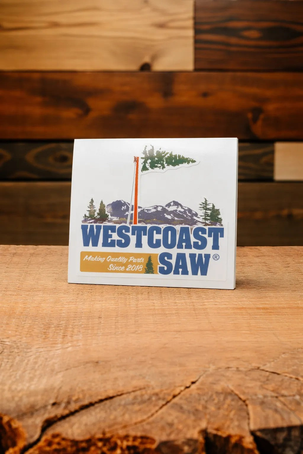 Westcoast Saw Tree Climber Trucker Hat
